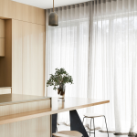S Fold Sheer Curtains with track