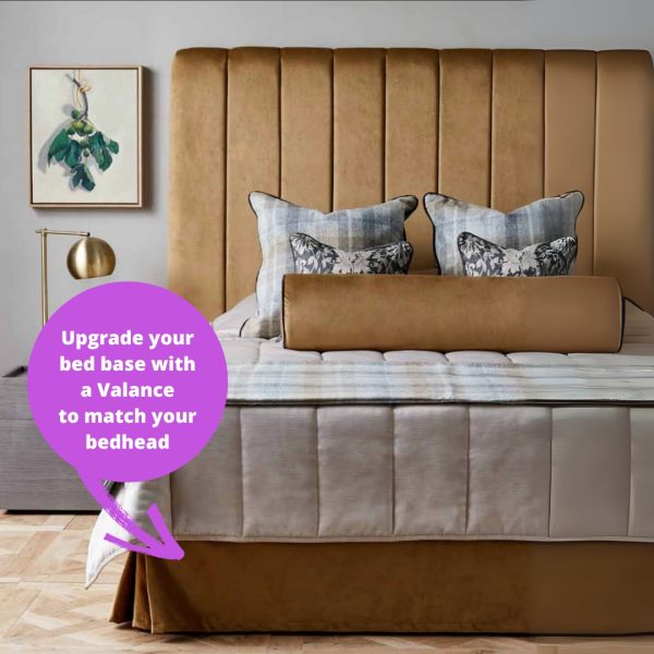 Bed Valance – your choice of fabric