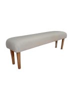 Boucle Upholstered End of Bed Bench Seat | Martini Furniture